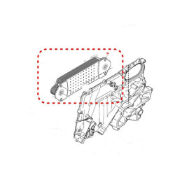 Chłodnica oleju silnika Doosan  400206-00344