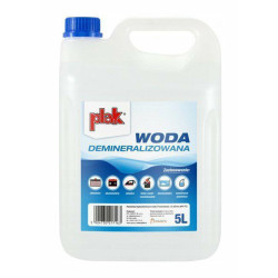 Woda demineralizowana plak 5L