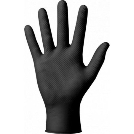 Rękawice rękawiczki NITRYLOWE GOGRIP MOCNE Para