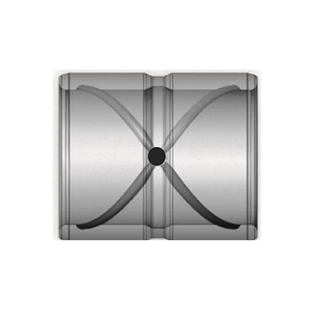 TULEJA 50X64,86X78,65 SMAROWANA  SPIRALNIE Z ROWKIEM