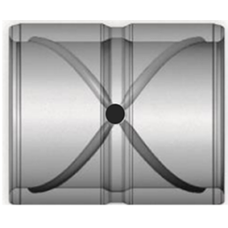 TULEJA 65X80X50 SMAROWANA SPIRALNIE Z  ROWKIEM