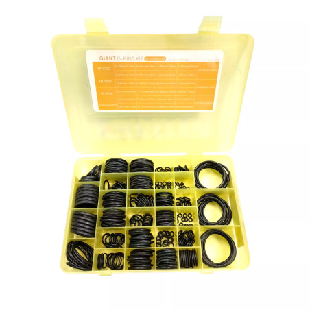 ORING BOX ZESTAW KOMPLET ORINGÓW  USZCZELEK DO CATERPILLAR TWARDE OLEJOODPORNE 336 SZTUK  90 SHORE