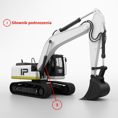 Zestaw uszczelek siłownika boom Doosan  401107-01046