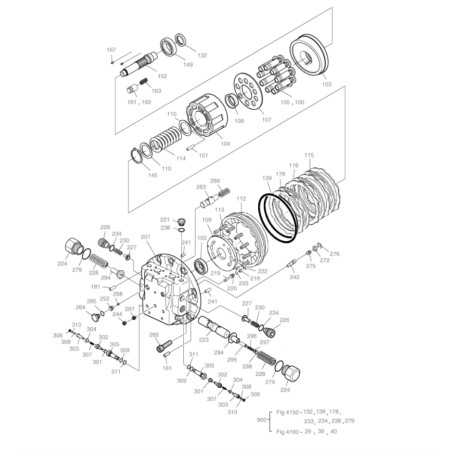 ZESTAW TŁOCZKÓW SILNIKA JAZDY VOLVO EC210 EC240 EC140 EC180 8230-28900