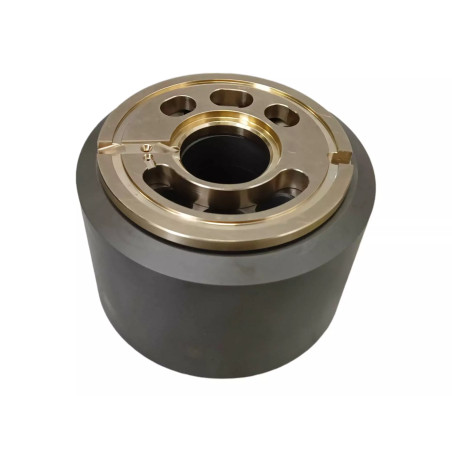 CYLINDER POMPY HYDRAULICZNEJ KPM KAWASKI  Z TARCZĄ PRAWY K5V200DPH RH 14536025 VOLVO