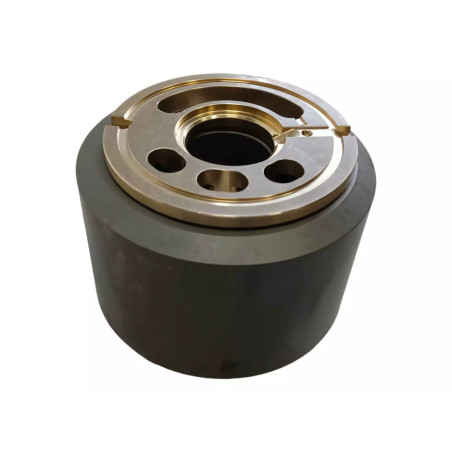 CYLINDER POMPY HYDRAULICZNEJ BĘBENEK Z  TARCZĄ RH DO KAWASAKI KPM K3V63DT K3V63DTP