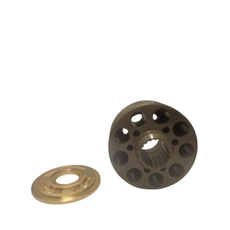 CYLINDER POMPY HYDRAULICZNEJ Z TARCZĄ  PRAWY K7V63