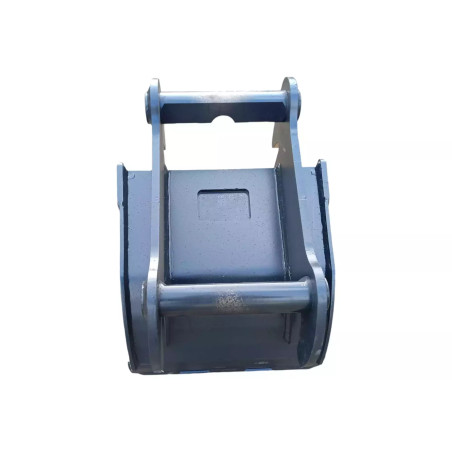 ŁYŻKA KOPIĄCA DO MINIKOPARKI Z ZĘBAMI NA  SZYBKOZŁĄCZE MS01 30 CM