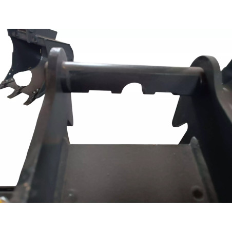 ŁYŻKA SKARPOWA HYDRAULICZNA DO  MINIKOPARKI NA SZYBKOZŁĄCZE MS01 120CM