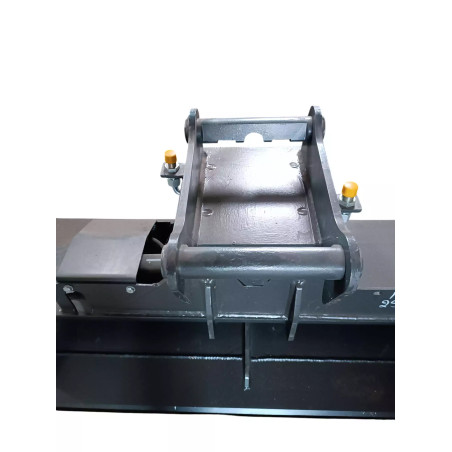 ŁYŻKA SKARPOWA HYDRAULICZNA DO  MINIKOPARKI NA SZYBKOZŁĄCZE MS01 120CM
