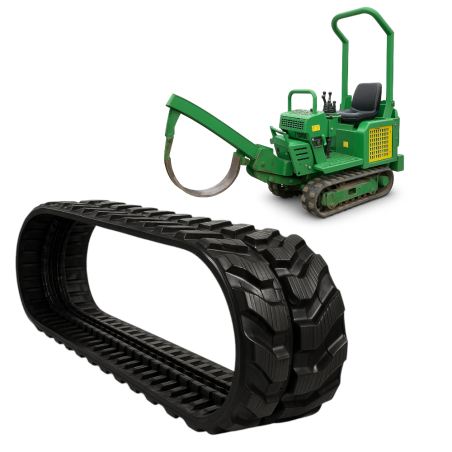 ZESTAW 2 SZT - GĄSIENICA GUMOWA DO MINIKOPARKI HOLENDERSKA VMT 180x72x37K HOLMAC HZC16