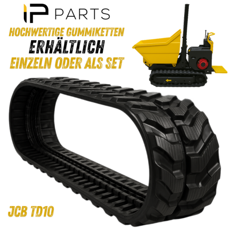 GĄSIENICA GUMOWA JCB 180X72X37K TD10 VMT MINIKOPARKA PODWOZIE