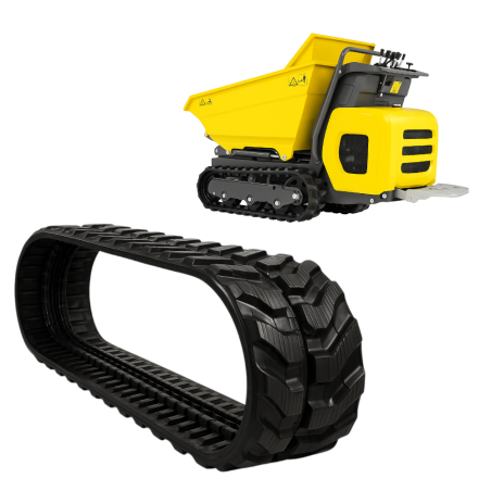ZESTAW 2 GĄSIENIC GUMOWYCH WACKER NEUSON 180X72X37 DT08 VMT MINIKOPARKA