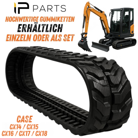 ZESTAW 2 GĄSIENIC GUMOWYCH CASE 230X48X70 CX14 VMT MINIKOPARKA PODWOZIE
